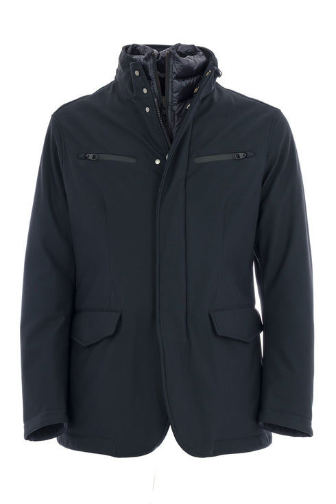 Giacca Uomo idrorepellente e traspirante Blu MONTECORE- Francavilla Moda